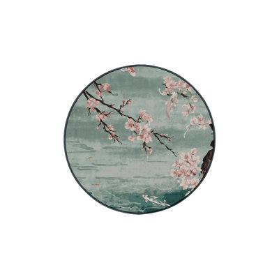 Tapis gris soyeux et moelleux