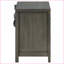 Table de chevet 2 tiroirs avec port USB Herndon
