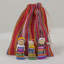 Figurine en coton en forme de chariots soucis Seychelle