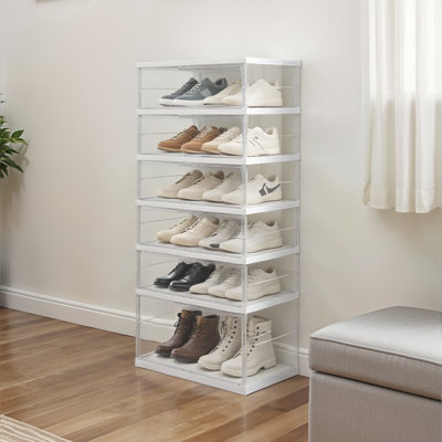 6 Pair Shoe Storage Box