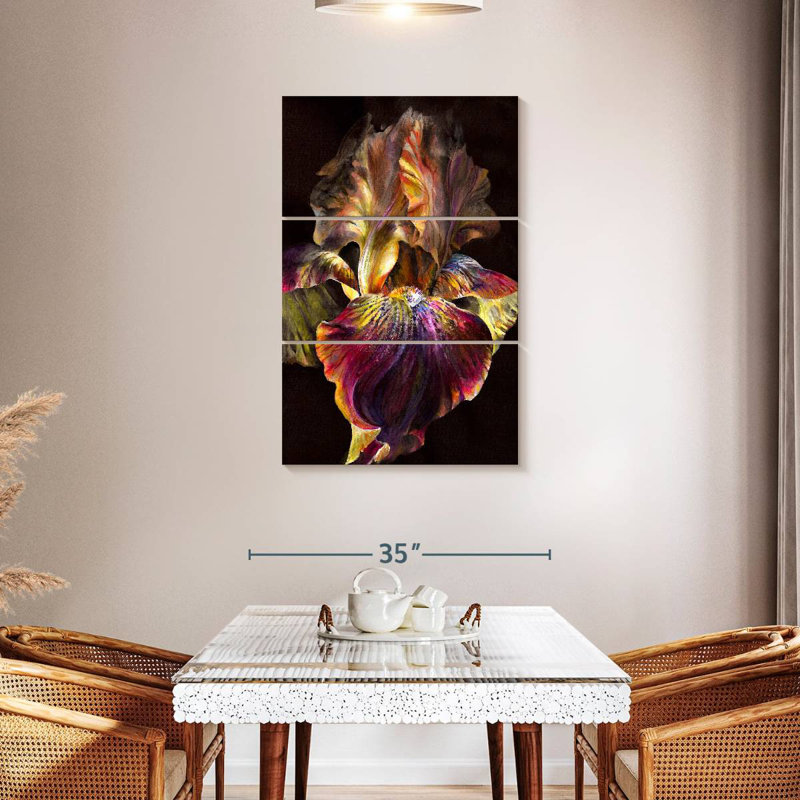 Harnek Iris, 45" H x 28" W