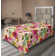 Ambesonne, drap plat floral pivoines, art botanique printanier