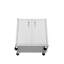 Armoire de garage roulante en blanc-20943171