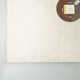 Talon Geometric Hand-Knotted Wool Area Rug in Cream