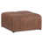 Distressed Umber Brown Faux Leather