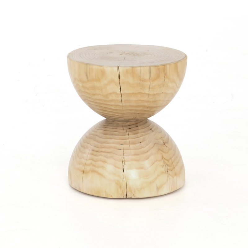 Table de bout Nickie, Pin naturel