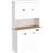 White Kitchen Cabinet, 71" With Smooth Surface, Adjustable Shelves, 6 Doors & 1 Drawer, Modern Design Storage Cabinet Freestanding For Flour Storage, And Drawer --904305000