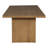 Cognac 96'' Solid Oak Dining Table