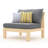 Sehrish Acacia 8 - Person Patio Conversation Set with Cushions-1053023209