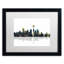 «Seattle Washington Skyline», impression sur toile encadrée-15722257-70904242-86824844