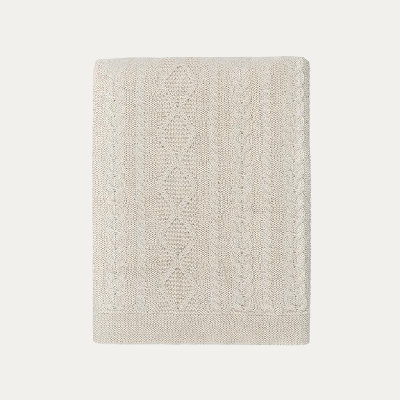Howard Cable Alpaca Throw