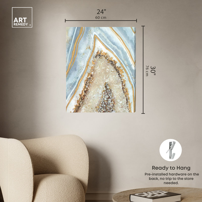 Art de clarté, Toile tendue, H 30 po x l 24 po