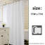 Rideau de douche avec crochets PEVA-859352176