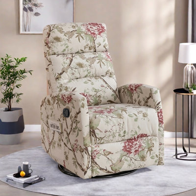 Manual Casual Function Recliner with Pocket