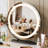 19 Inch Vanity Mirror With Lights, Round Large LED Vanity Mirror With Smart Touch 3 Colours Dimmable, Touch Lighting-1233570805