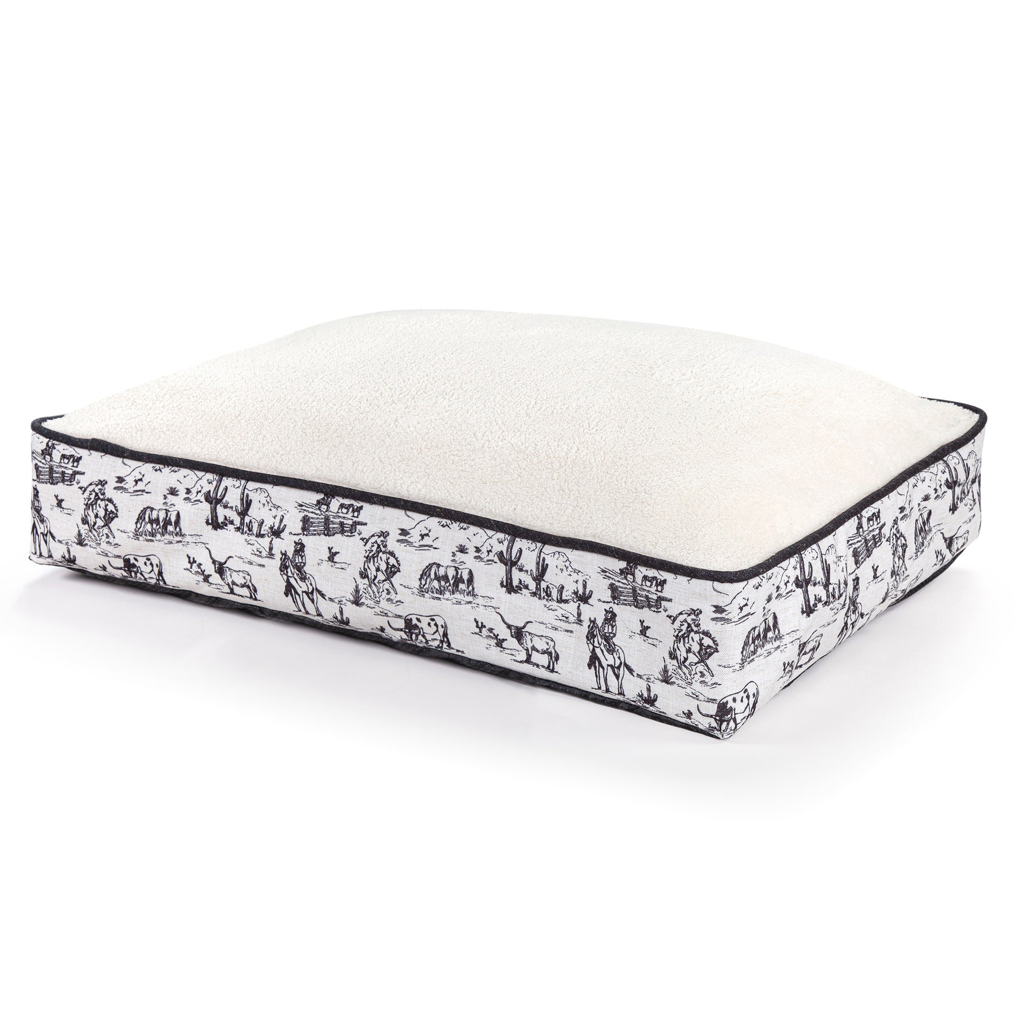 https://assets.wfcdn.com/im/34481522/compr-r85/2528/252844436/lanty-white-black-animal-print-western-dog-pet-bed-for-medium-large-dogs-23x34-inch.jpg