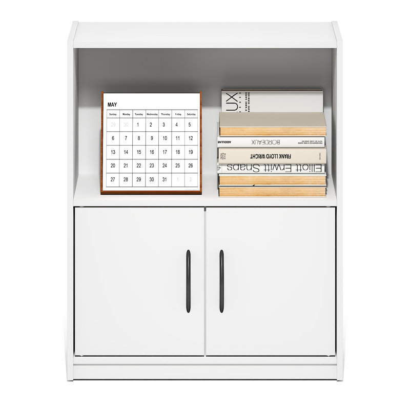 55.37cm W Manufactured Wood Shelving Unit