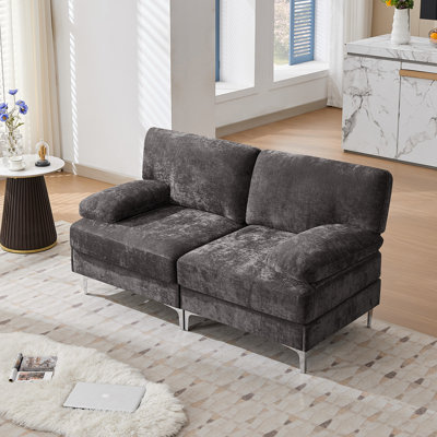 Modular Chenille Oversized Upholstered Sofa