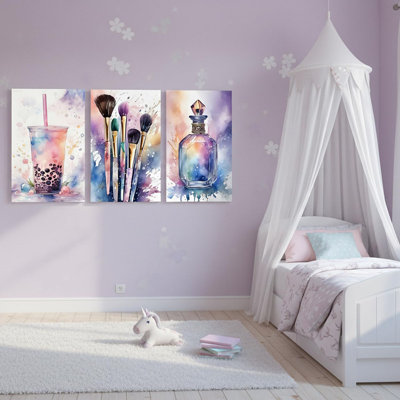 3 Piece Wrapped Canvas Print