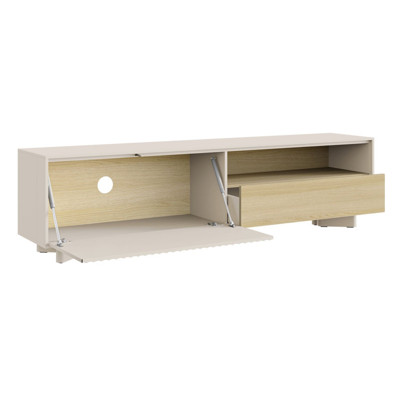 Unfinished TV Stand, 175, No Fluted Front