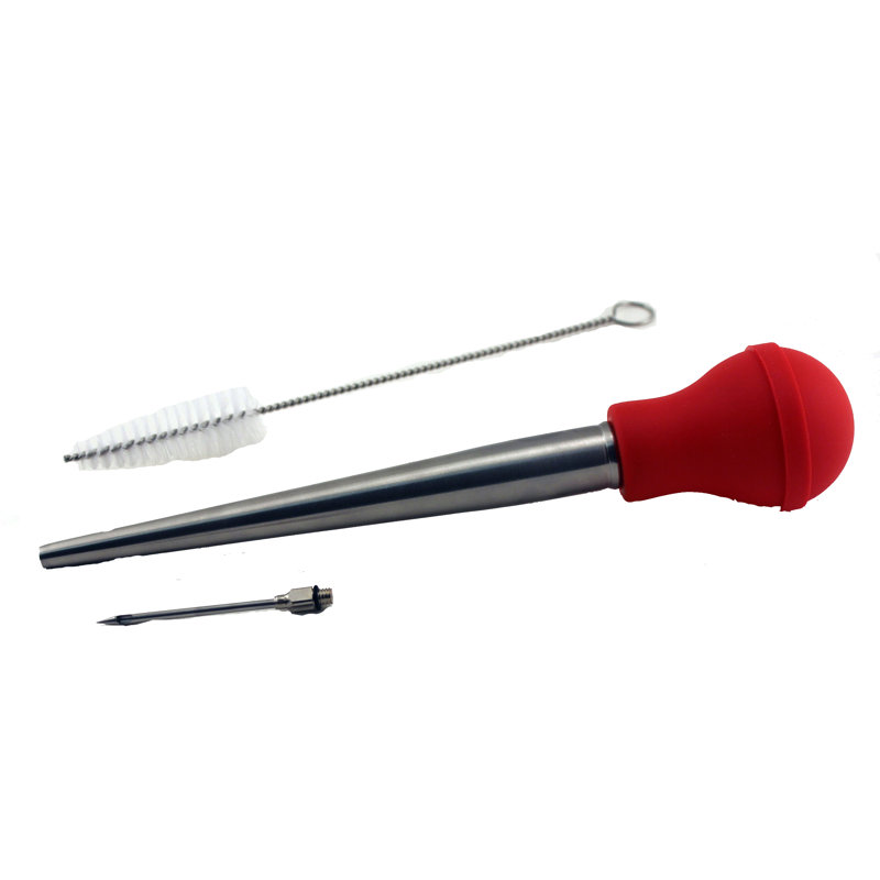 Studio Metal Baster With Meat Injector