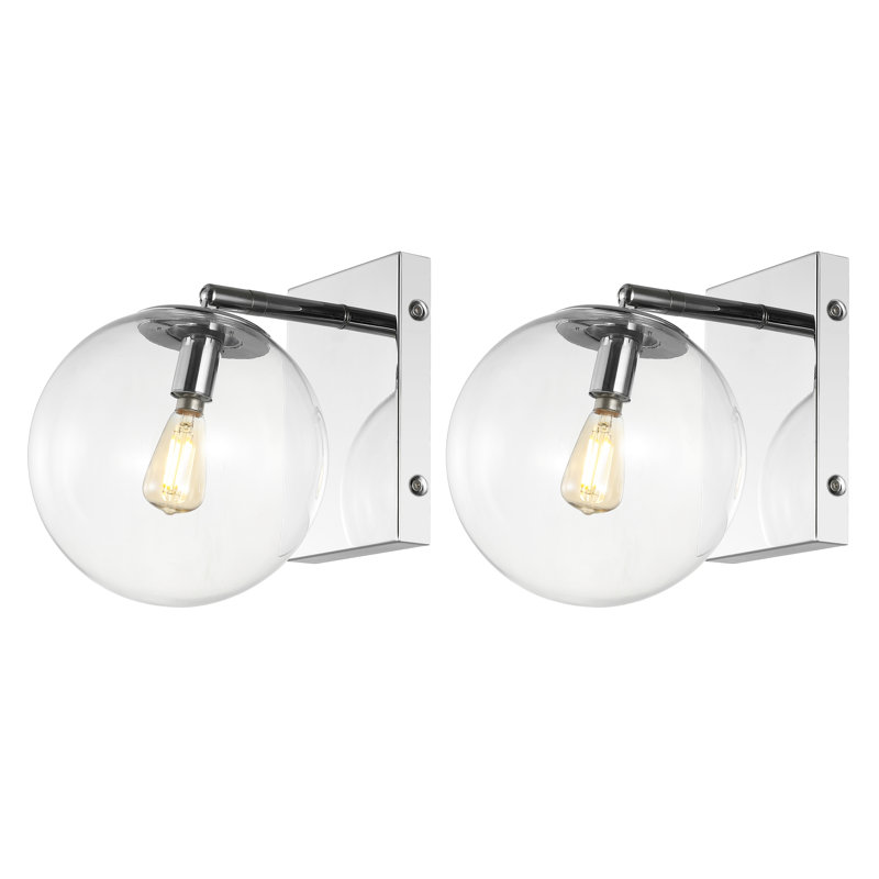Ackworth Armed Sconce, Chrome