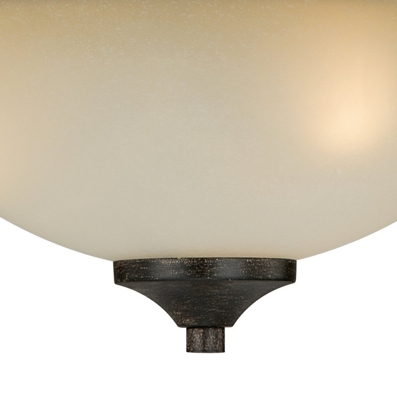 Aagje Glass Semi Flush Mount