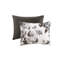 Luxury Floral Bedding Sets, Ultra-soft Polyester Comforter, Elegant Black & White Design For Twin Xl Beds