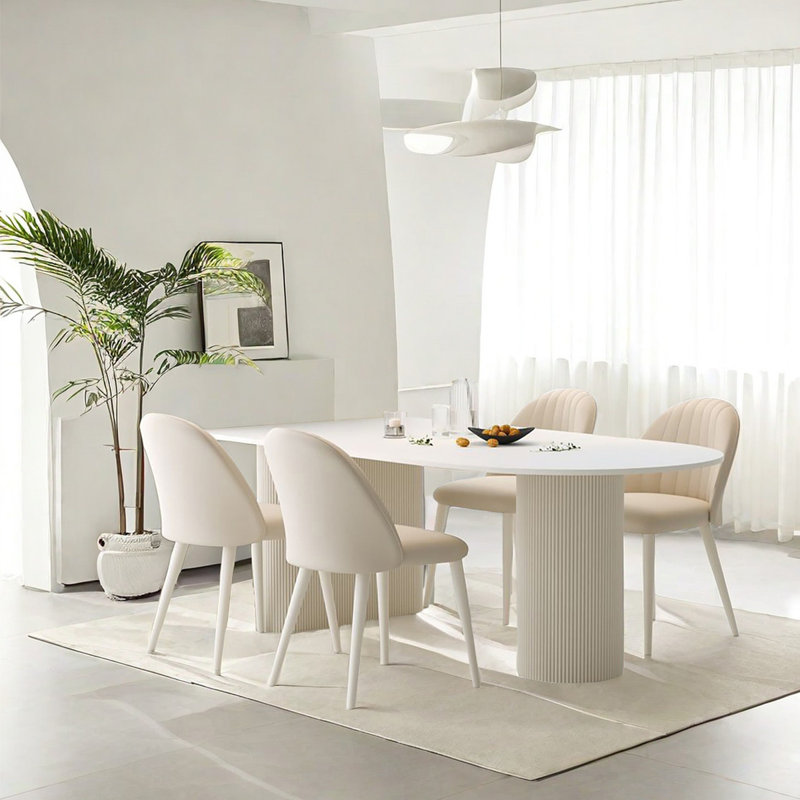 Ensemble de salle à manger Minimalist, H 29,5 po x L 55,1 po x l 31,5 po
