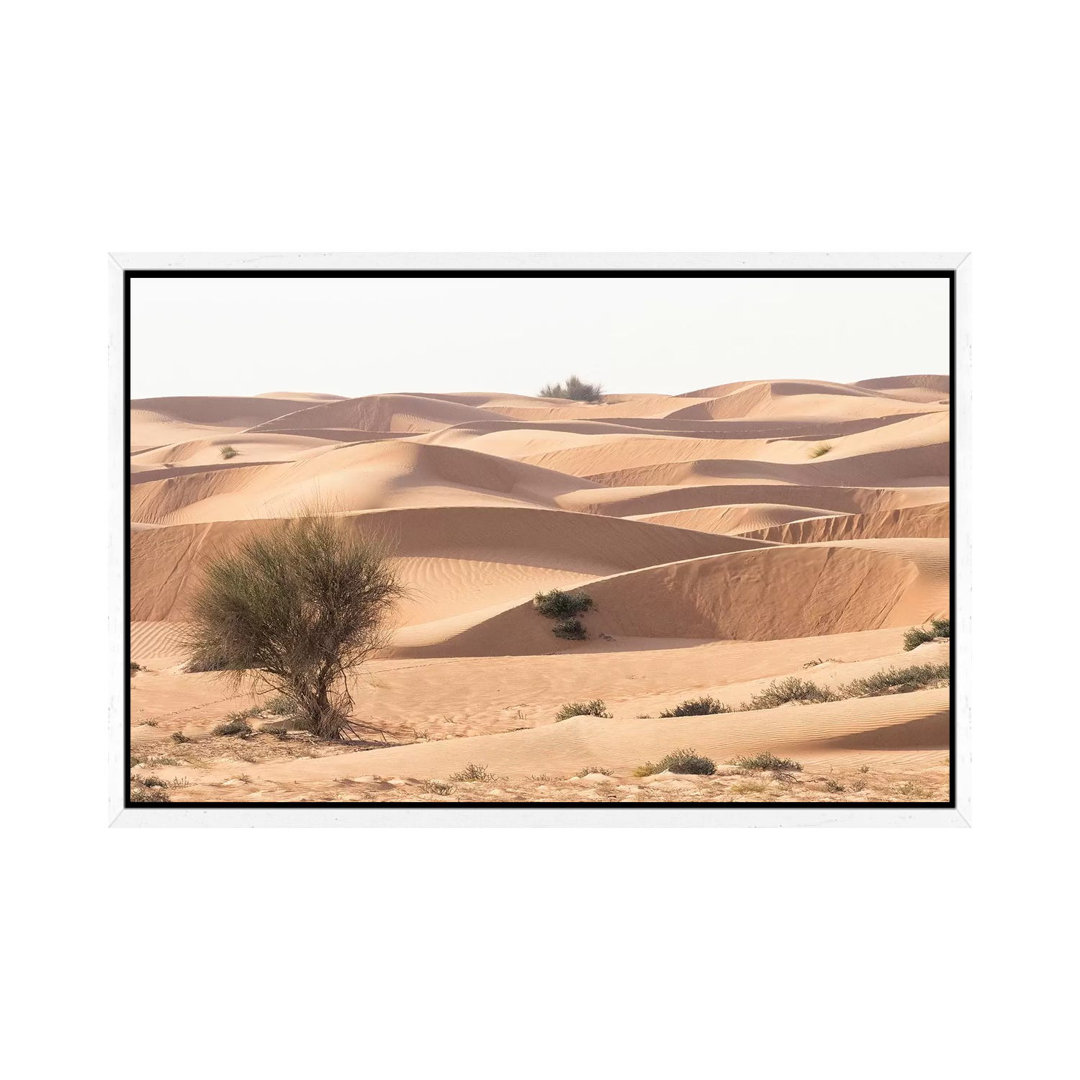 Wüste mit Sand. Abu Dhabi, Vereinigte Arabische Emirate. von Tom Norring - Gallery-Wrapped Canvas Giclée on Canvas