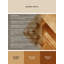 Tapis beige moelleux moelleux moelleux à motif pyramide moderne-1158200397