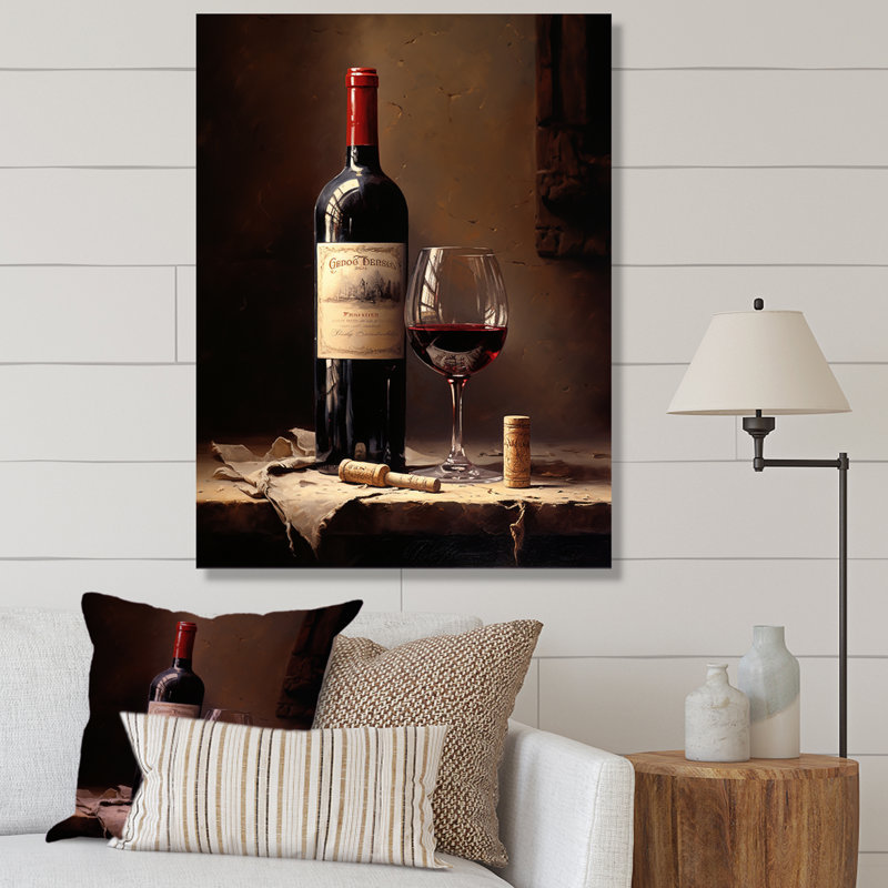 Barolos Body I sur impression sur toile, H 20 po x l 12 po x P 1 po, Toile tendue