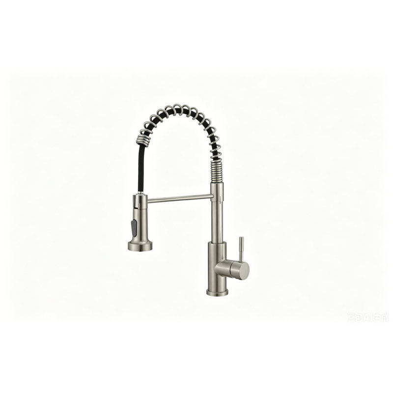 Pull Down Kitchen Faucet, Brushed Nickel