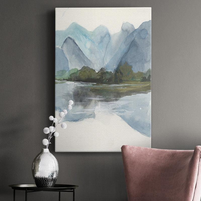«Be Clear to Reflect II», impression sur toile tendue, L 12 po x H 18 po