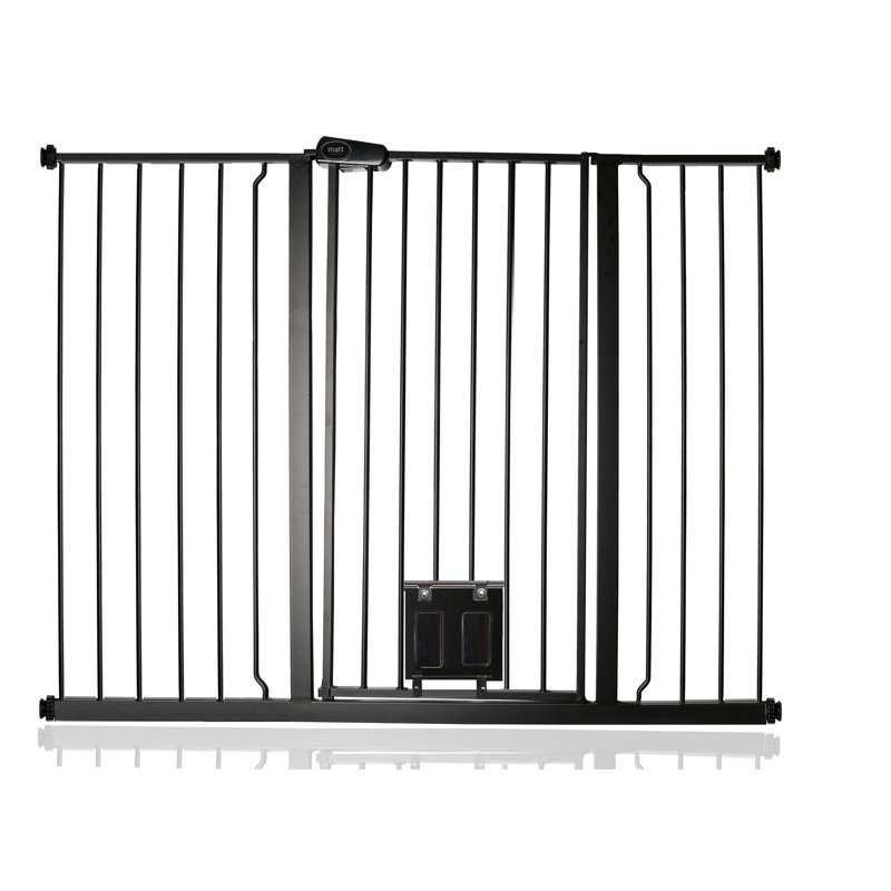 Benjemin Metal Pressure Mounted Pet Gate, 126.7 - 134.3cm