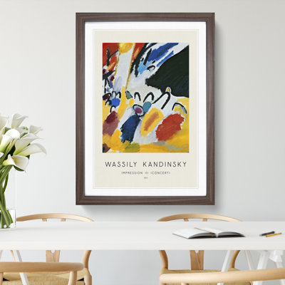 Impression III by Wassily Kandinsky - Picture Frame Painting