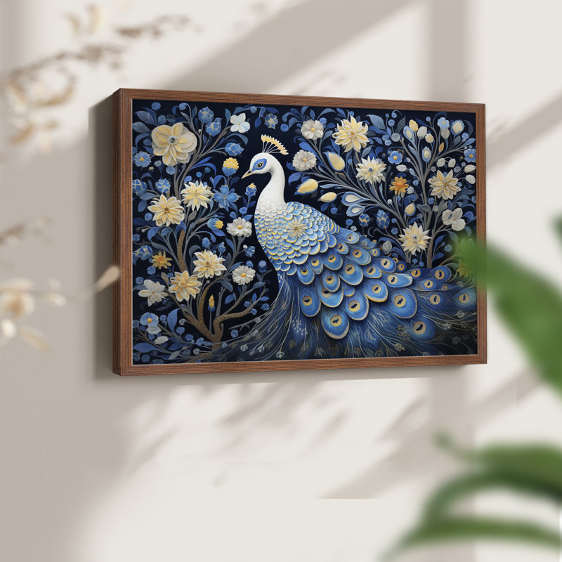«Chirstmas Art» - CECXCI - Reproduction encadrée - Restickable, Noyer, H 11 po x l 14 po