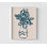 Impression de roses bleu marine, reproduction de peinture, Art floral bleu, impression de fleurs bleu foncé, décoration murale botanique, impression d'art nature minimaliste