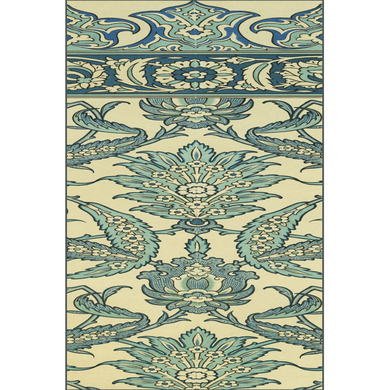 Panel Arabesque III - Wrapped Canvas Art Prints, 91cm H x 61cm W x 3.8cm D