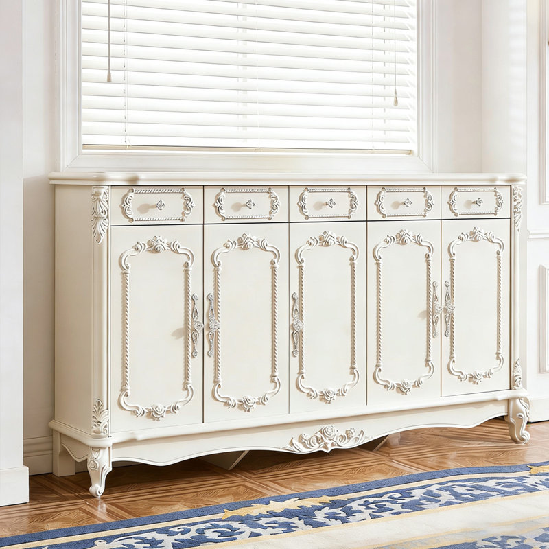 Banc de rangement blanc en bois manufacturé