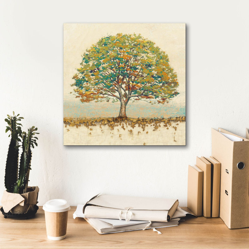 «Golden Oak Spice» par James Wiens, art mural sur toile, H 18 po x l 18 po