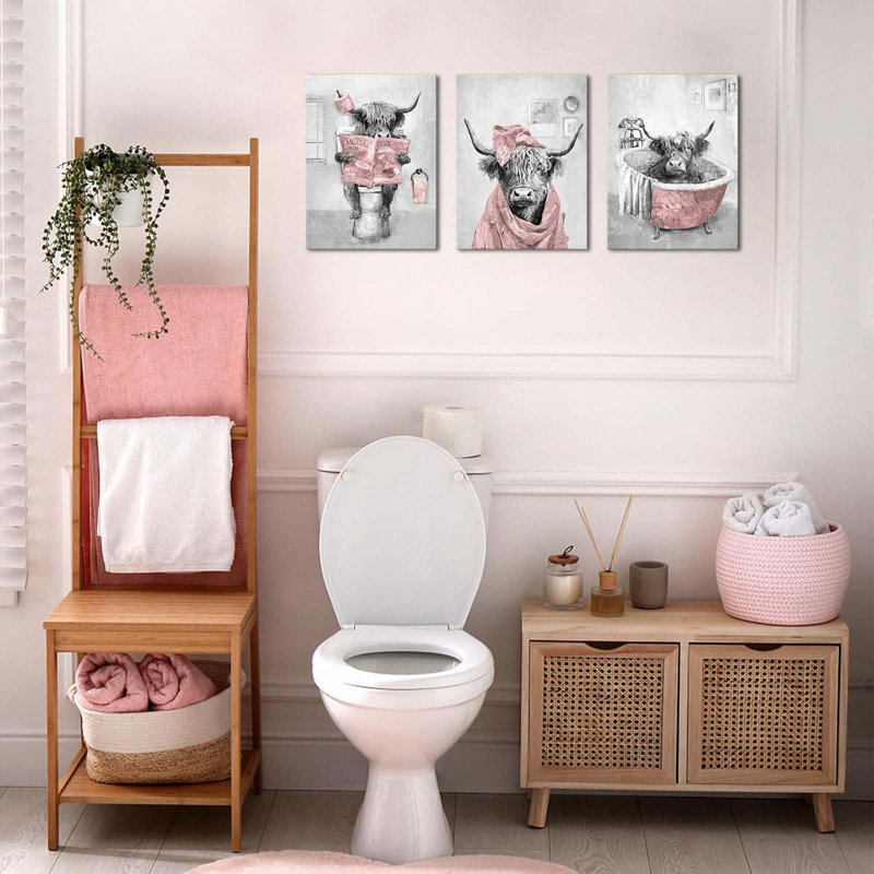 3 Piece Wrapped Canvas Wall Art