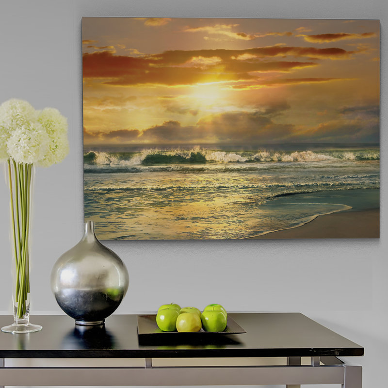 « close to malibu », reproduction de photo sur toile tendue, H 24 po x l 32 po x P 1,5 po, Toile tendue