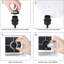 Lampe de table USB en métal Charroux-1253927518