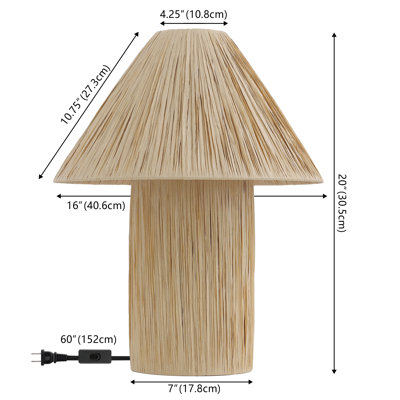 Cement Table Lamp