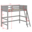 Lit mezzanine en bois avec échelle-1672596526