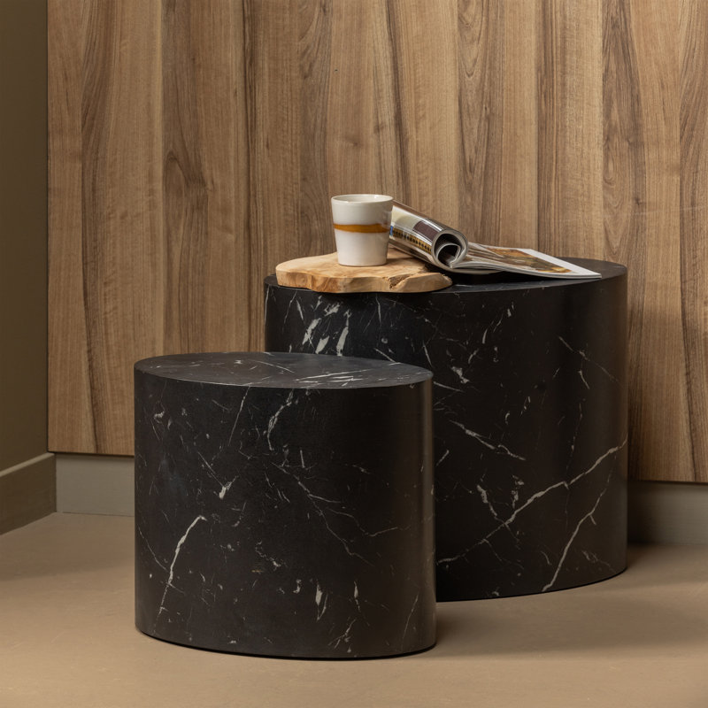 Quint Block Coffee Table, 33cm H x 40cm W x 24cm D