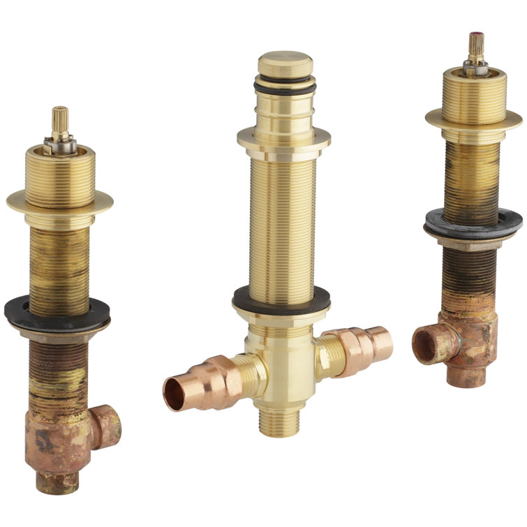 High-Flow 1/2" Valve System with Diverter