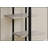 Contemporary Asymmetrical Zig-Zag Bookshelf, 5 Tier, 60/-720417466