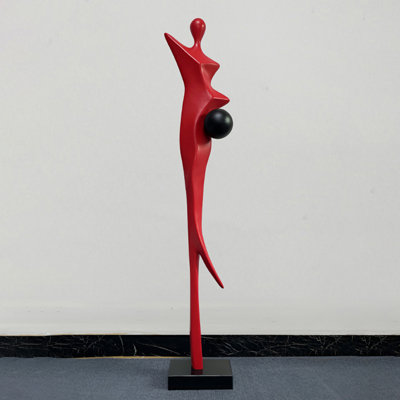 Italian Minimalist Fiberglass Figure Sculpture